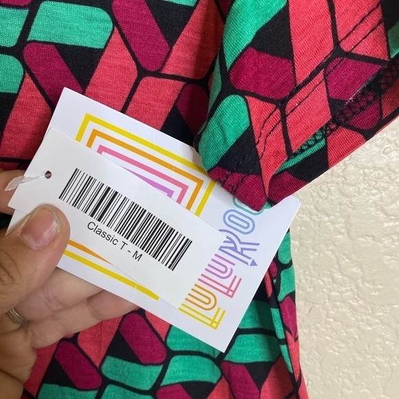 Lularoe Classic T Geometric Tee - Picture 5 of 6